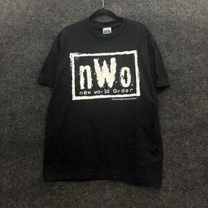 1998 NWO Wrestling Tee Men's XL Black Broken Bones Rule New World Order